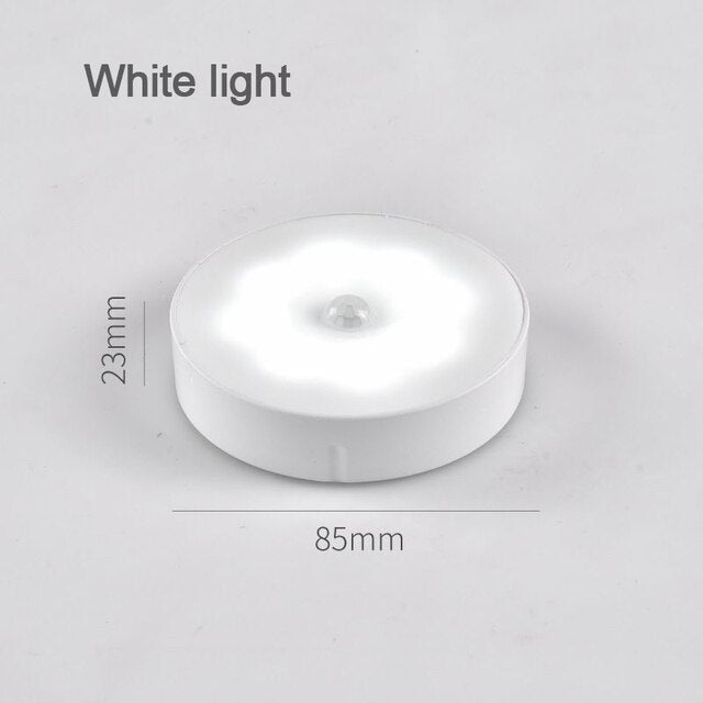 Motion Sensor Wireless LED Night Lights USB Rechargeable