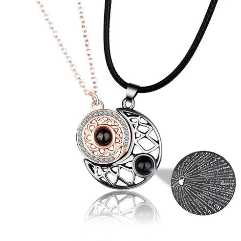 "I LOVE YOU" In 100 Languages Necklace