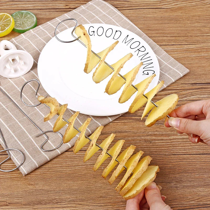 Twisted Potato Spiral Slice Cutter