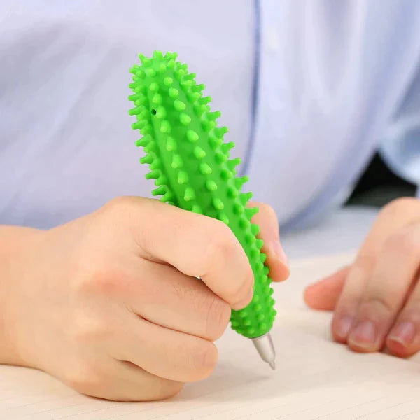 Cute & Fun Green Cactus Pen(5pcs)