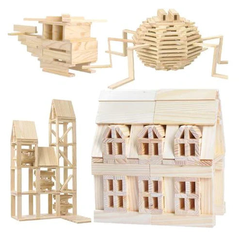 Wooden Model Building Blocks