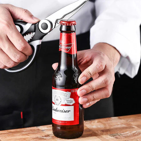 Multipurpose Kitchen Scissor with Bottle Opener