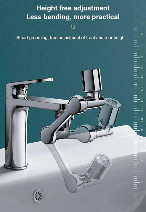 Full Rotating Universal Faucet Tap Extender