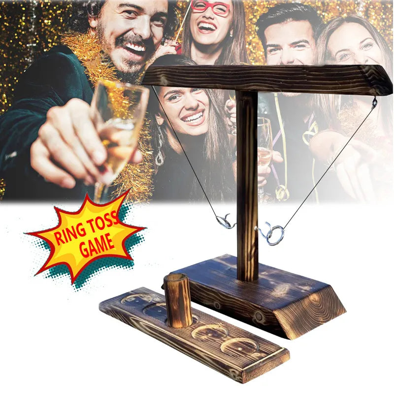 Ring Toss Games Home Party Drinking Games Fast-paced Handheld