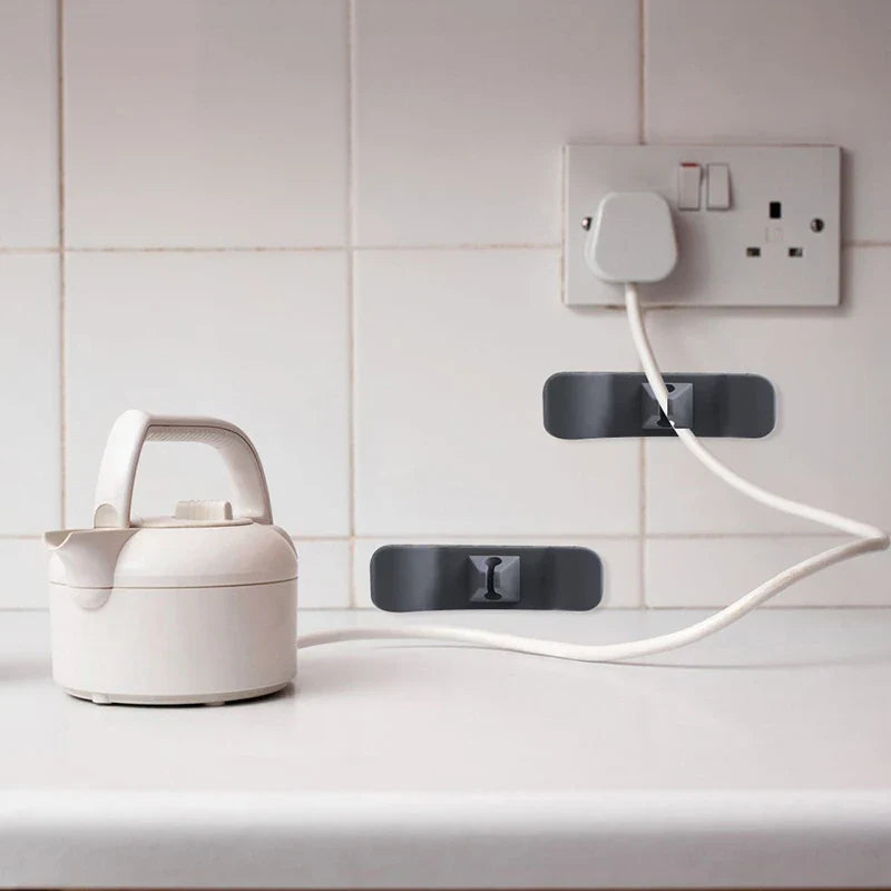 3/6pcs Cord Wrapper Hooks Wire Cord Cable Organizer