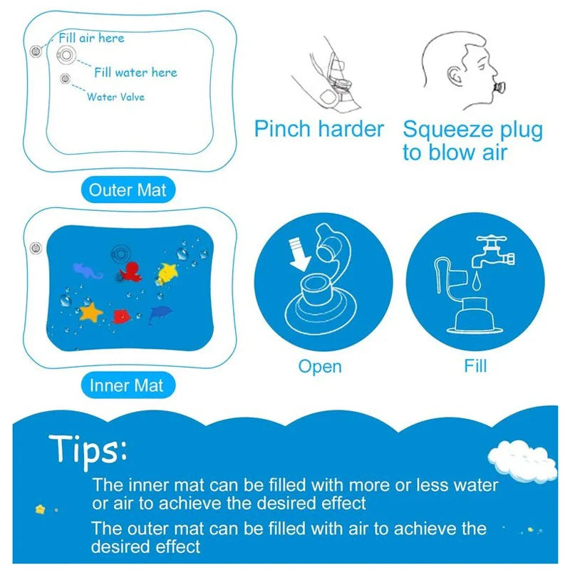 Baby Kids Water Play Mat