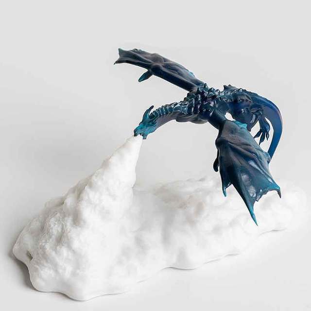 3D Printed Dragon Night Light LED Night Lamp