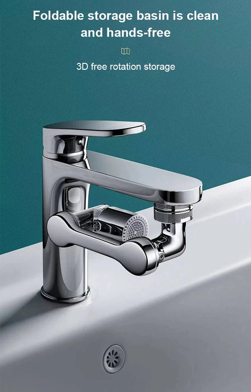 Full Rotating Universal Faucet Tap Extender