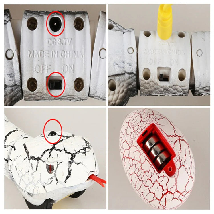 Remote Control Simulation Snake.