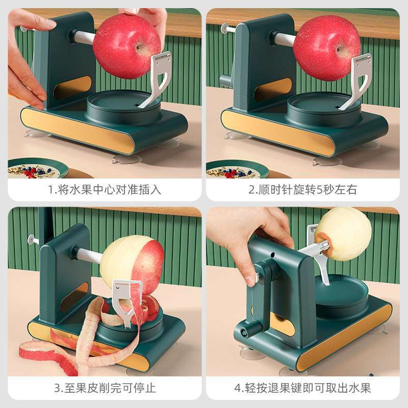 Potato Peeler Apple Peeler Cutter Slicer Fruit Peeling Machine Hand-cranked Multifunction Kitchen Corer Cutter