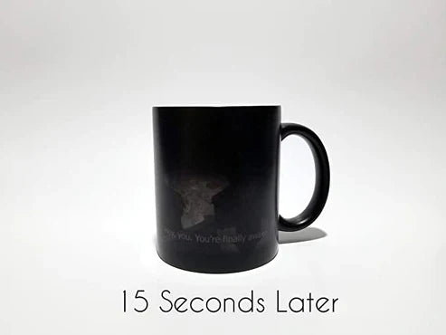 Hey, You You're Finally Awake Heat Changing Mug