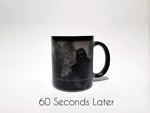 Hey, You You're Finally Awake Heat Changing Mug