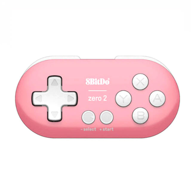 8Bitdo Zero 2 Bluetooth Gamepad Keychain Sized Mini Controller for Switch, Windows, Android, macOS & Raspberry Pi