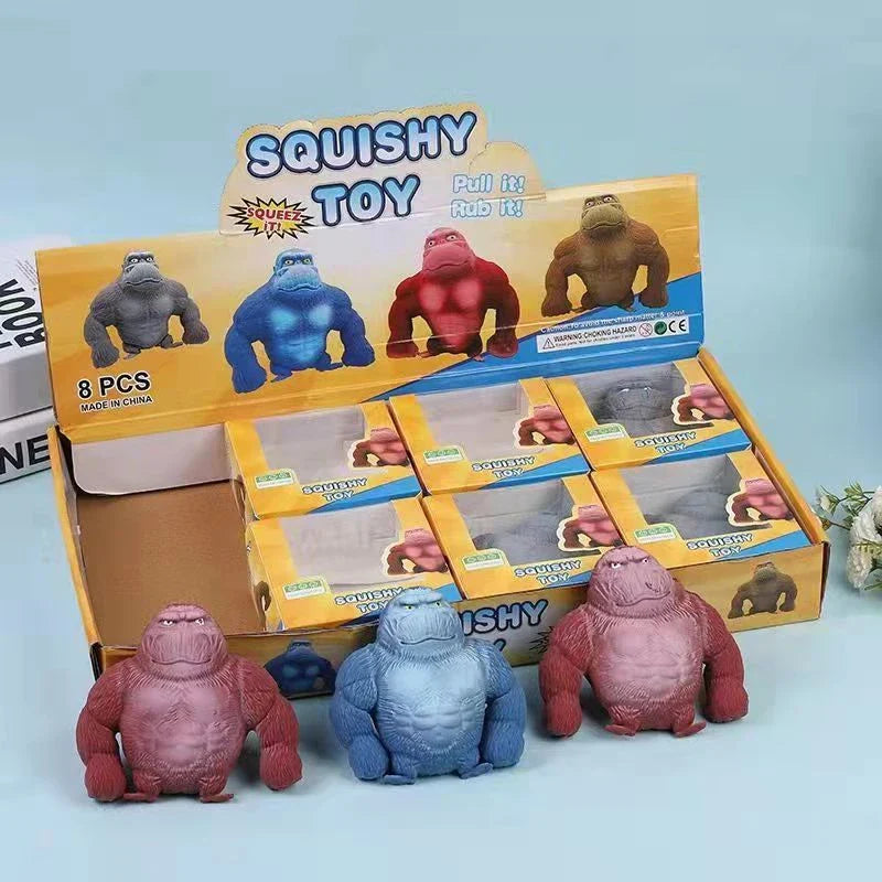 Stretch Gorilla Figure Toys Funny