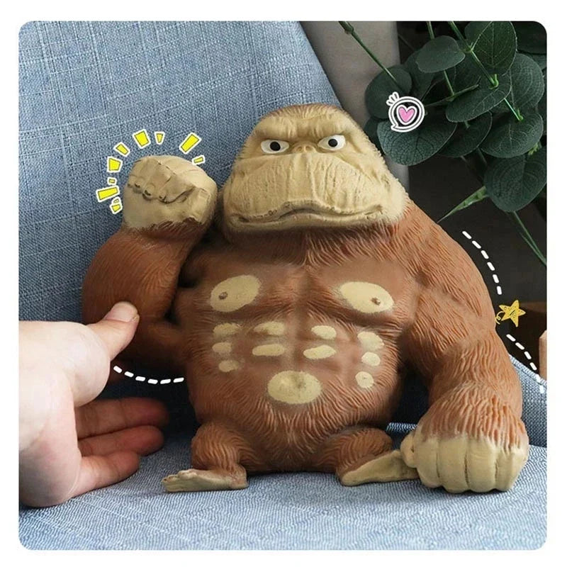 Stretch Gorilla Figure Toys Funny