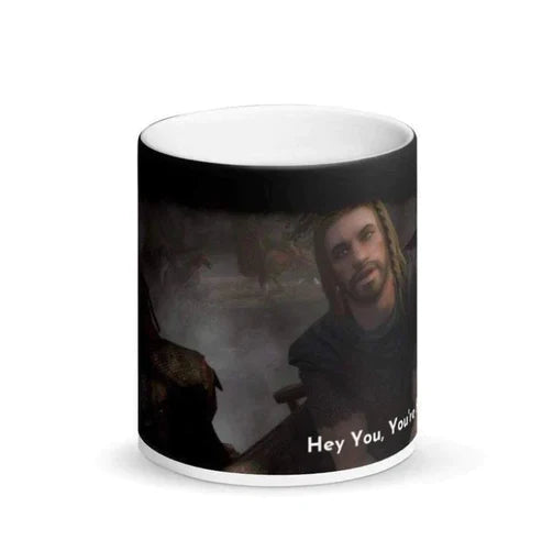 Hey, You You're Finally Awake Heat Changing Mug