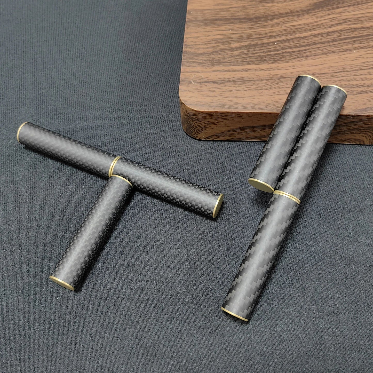 EDC Fidget Toys Magnetic Metal Carbon Fiber