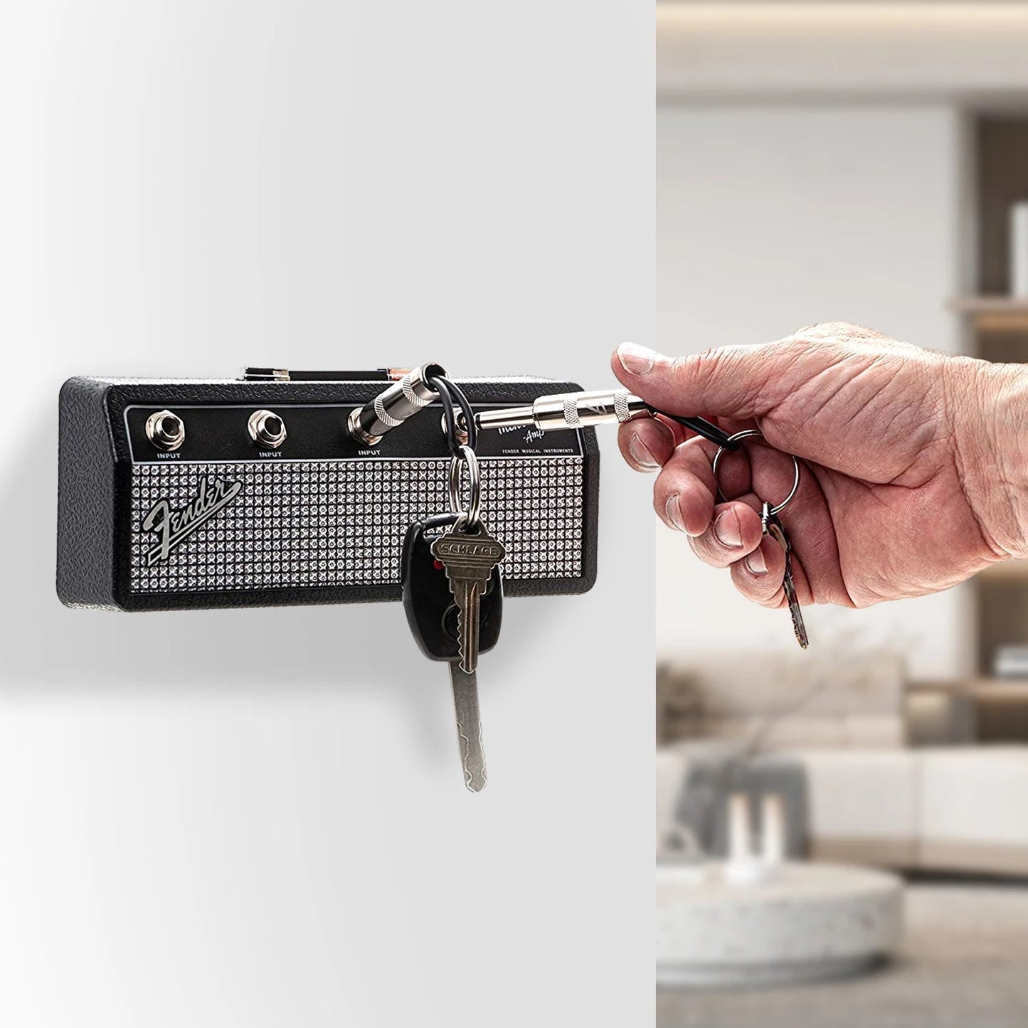 Jack rack Key Holder Guitar Wall