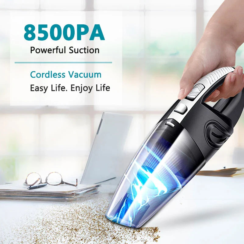 Wireless Vacuum Cleaner Car Handheld Vaccum Cleaners Power Suction