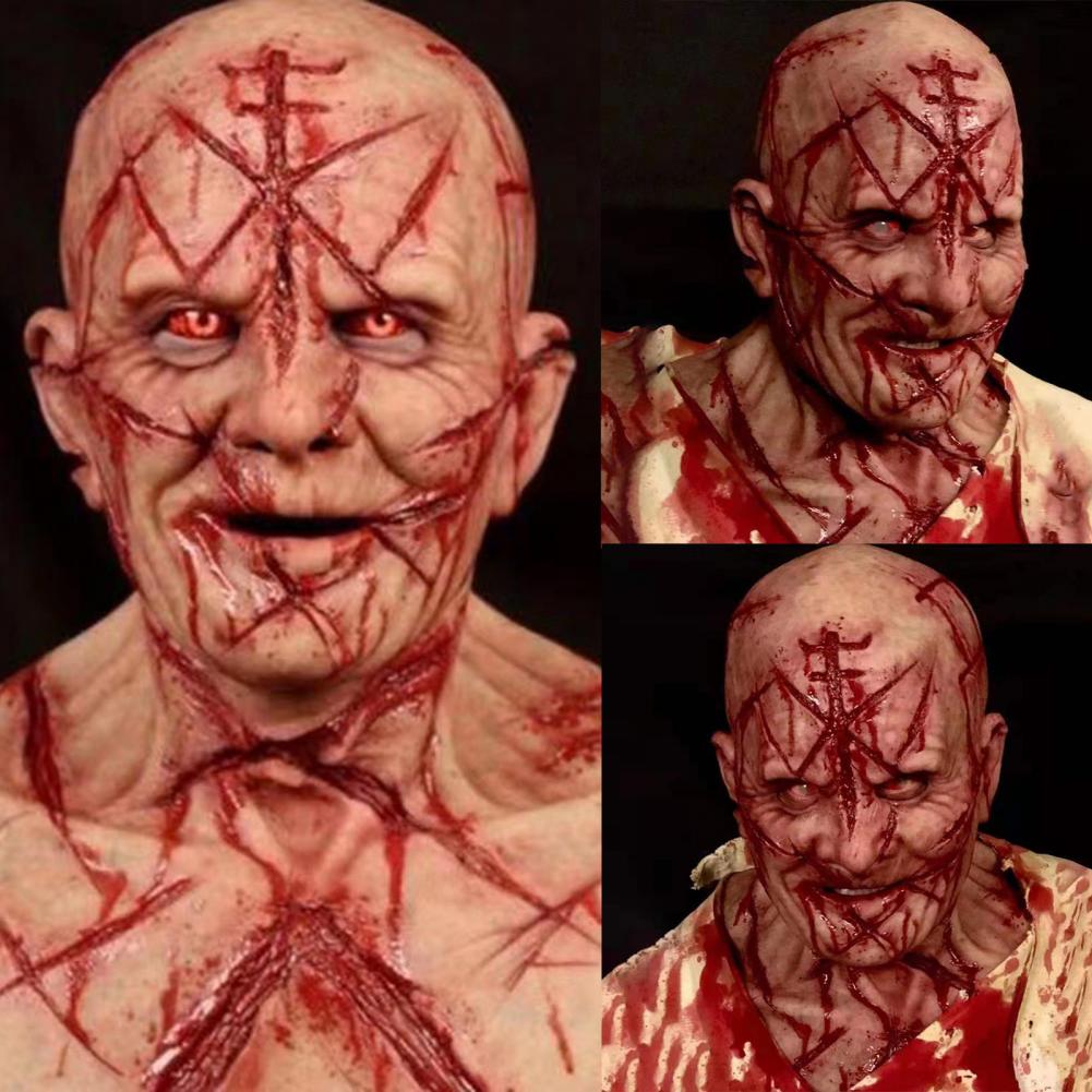 Scary Balds Blood Scar Mask