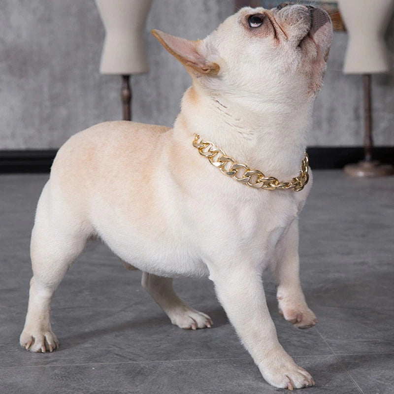 Pet Chain Collar Plastic Adjustable