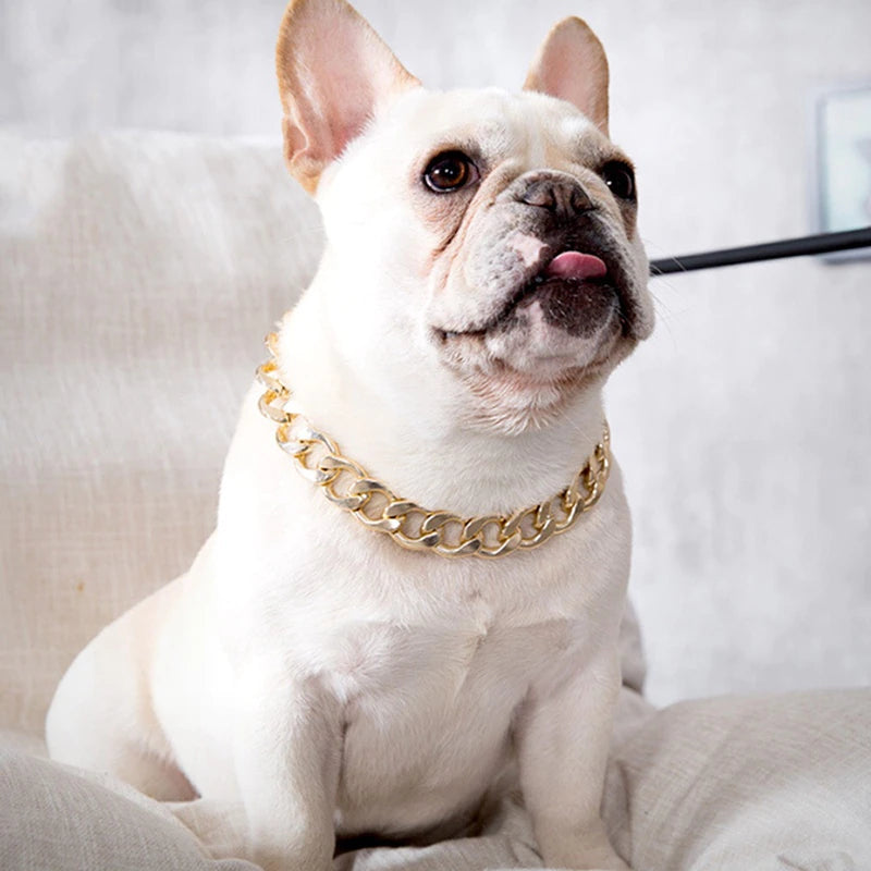 Pet Chain Collar Plastic Adjustable