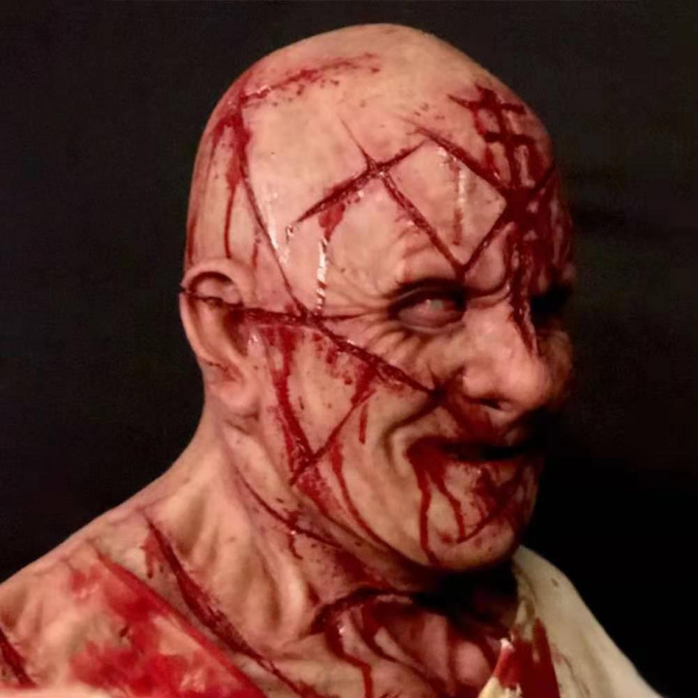 Scary Balds Blood Scar Mask