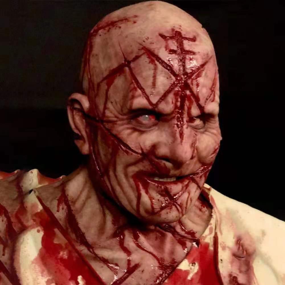 Scary Balds Blood Scar Mask
