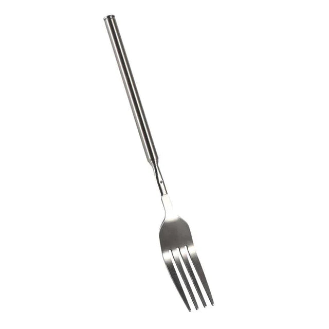 Telescopic Extendable Dinner Fruit Dessert Long Handle Fork