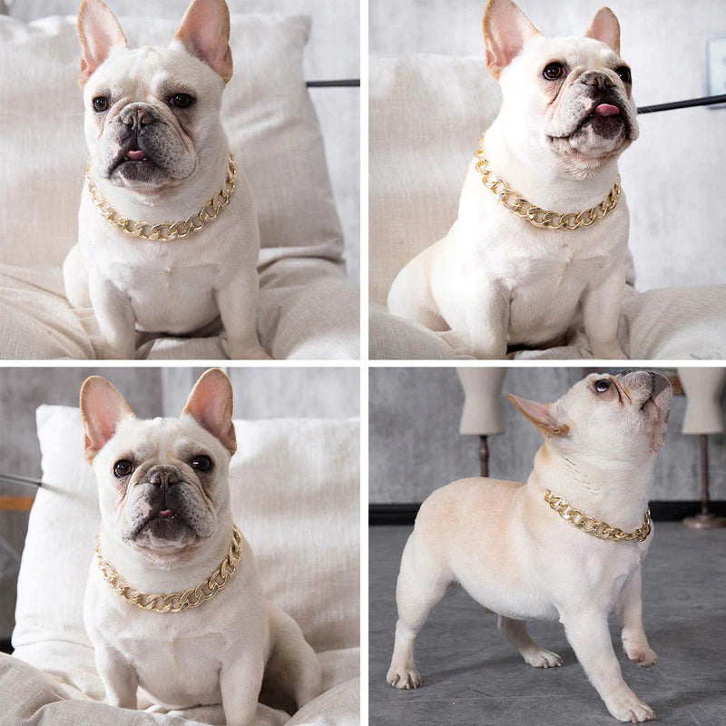Pet Chain Collar Plastic Adjustable