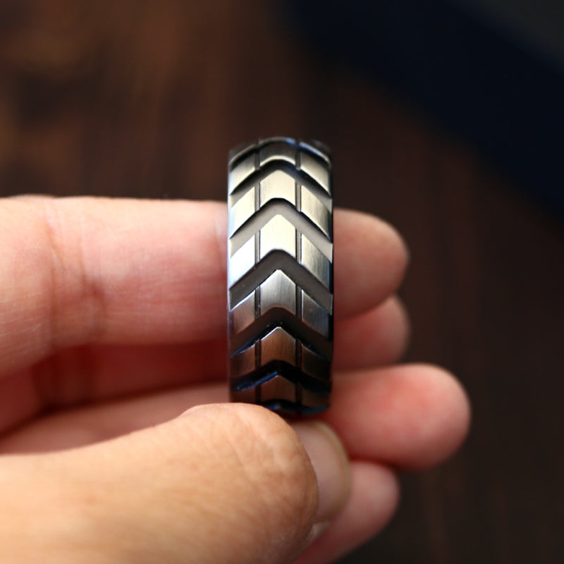 Ratchet Wheel Fidget Ring Fidget