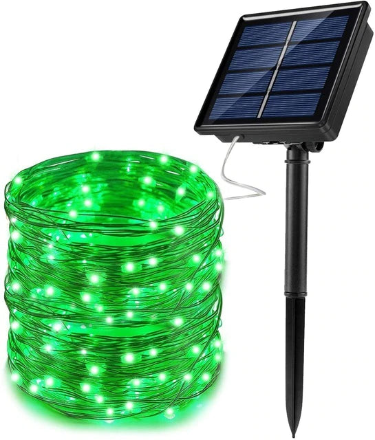 LED Outdoor Solar Lamp String Lights 100/200 LEDs 10m