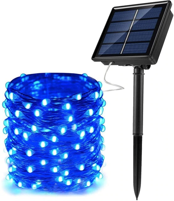 LED Outdoor Solar Lamp String Lights 100/200 LEDs 10m