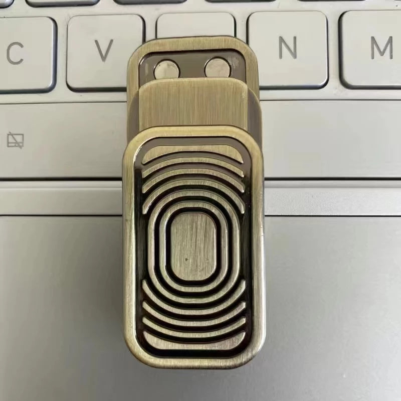 Fidget Slider Magnetic Push Metal ADHD Anxiety Stress Relief