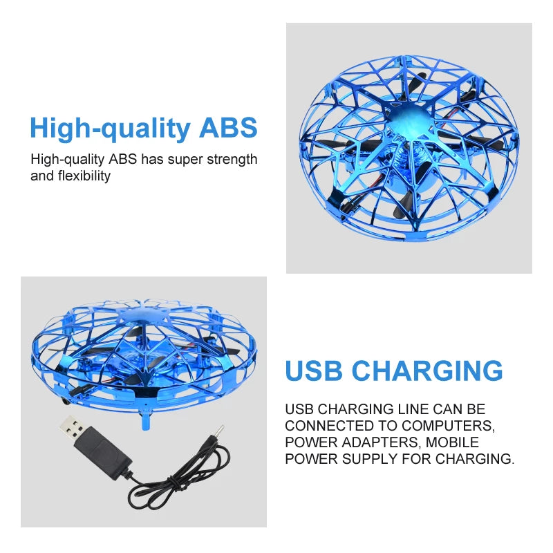 RC UFO Drone Aircraft Hand Sensing Infrared