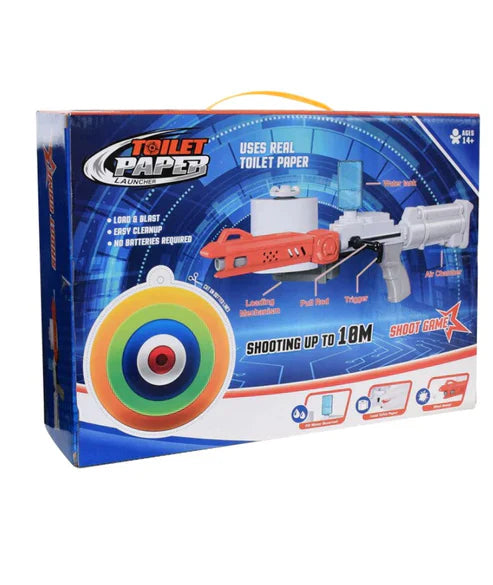 Toilet Paper Gun