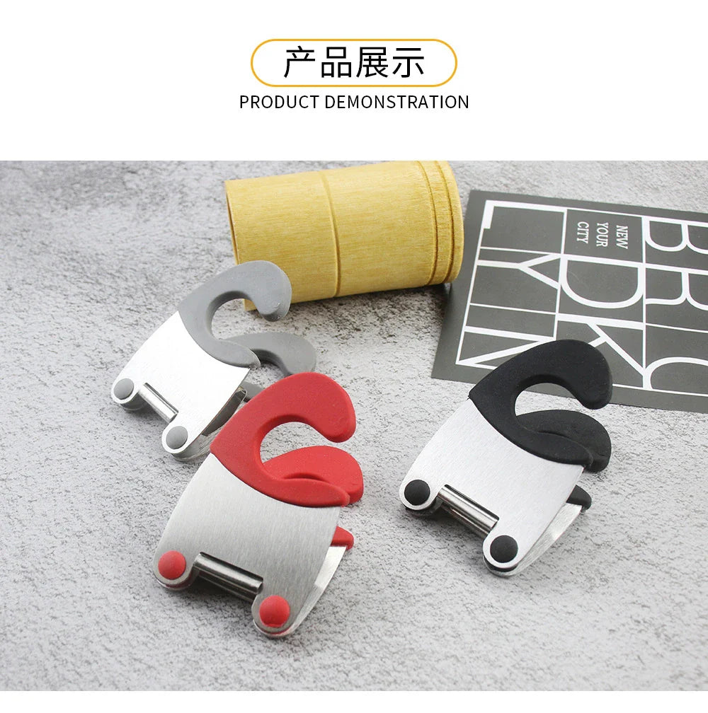 Pot Side Clips Anti-slide Spoon Holder Clip