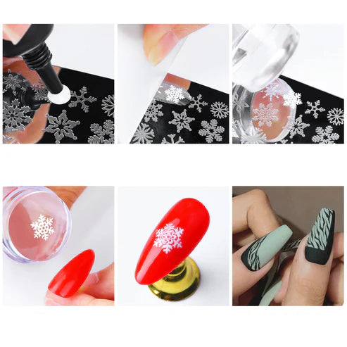 Transparent Nail Stamper