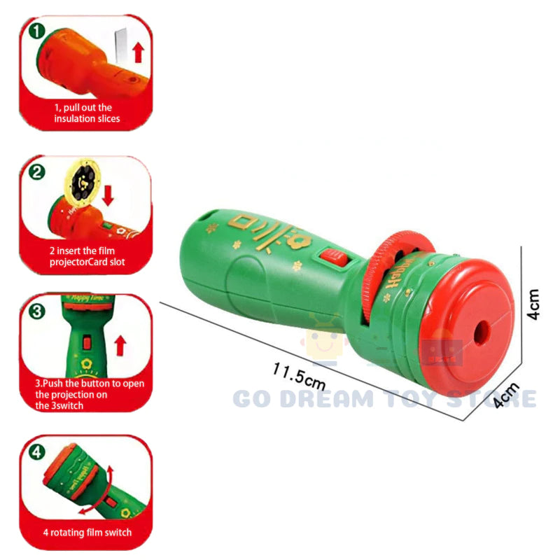 Christmas Flashlight Projector