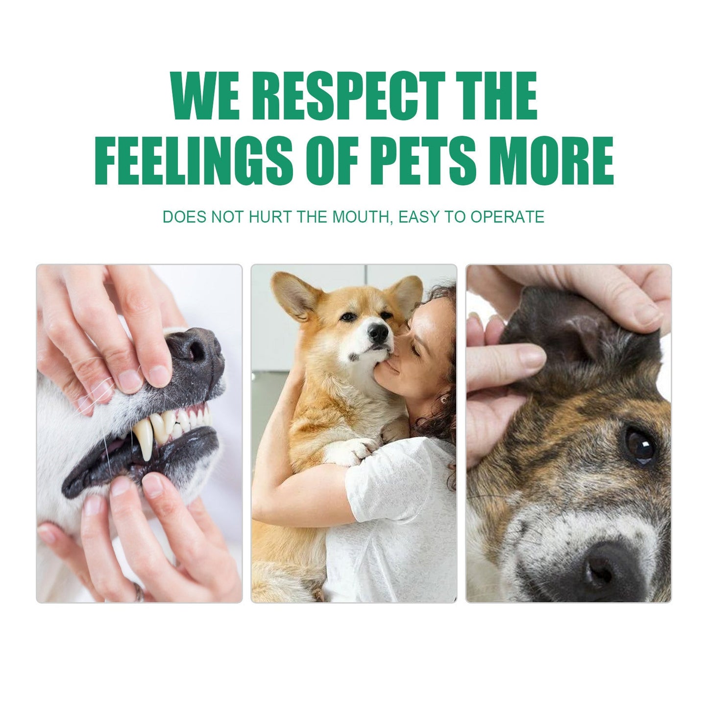 Clipper Led Lighting Electric Pet Nail Grinder Teeth Cleaning Finger Wipes Dogs Caring Moisturizer Silicone Scrubber Dog Feet Cleaner
