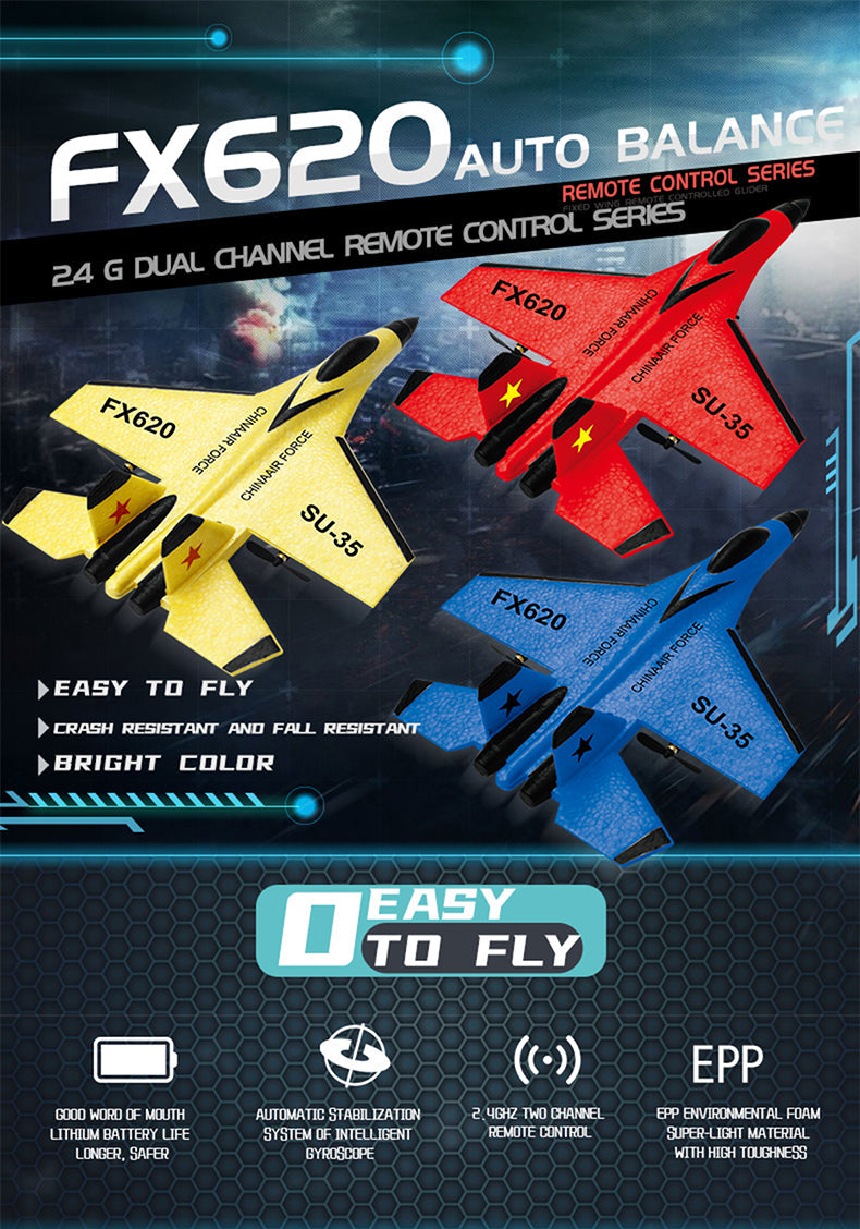 RC Foam Aircraft SU-35