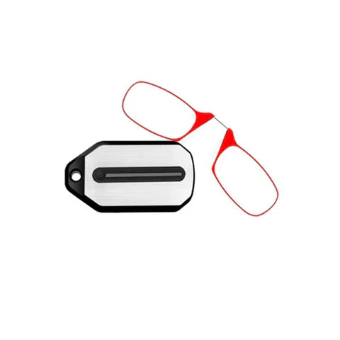 Folding Legless Ultralight Keychain Glasses Men Women