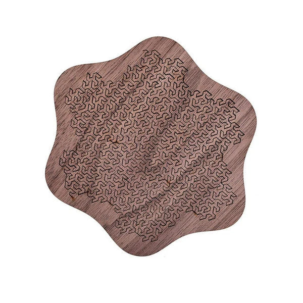 3D Brain-teaser Wooden Puzzles