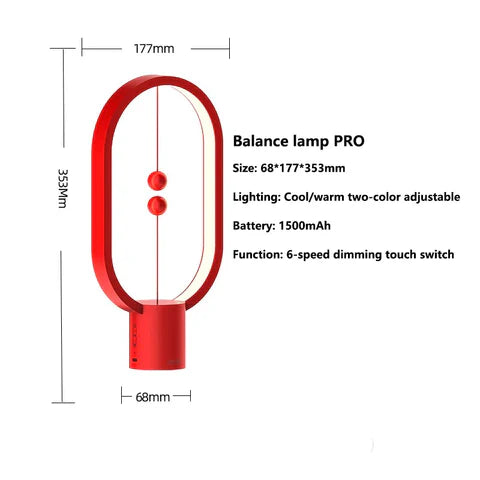 Magnetic Heng Balance Lamp