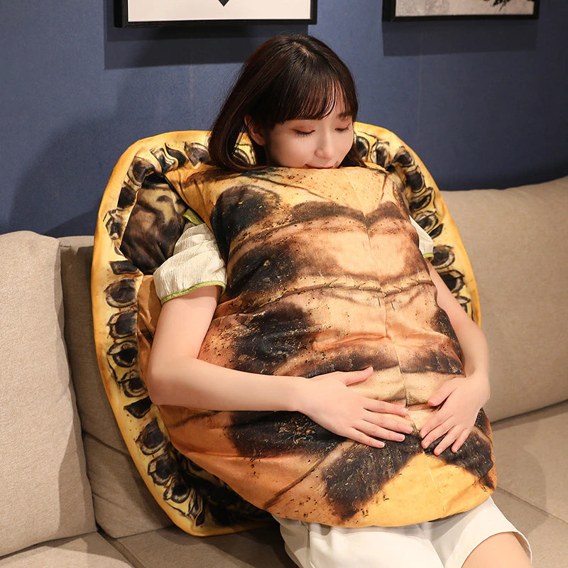 Wearable simulation big turtle shell pillow 100cm