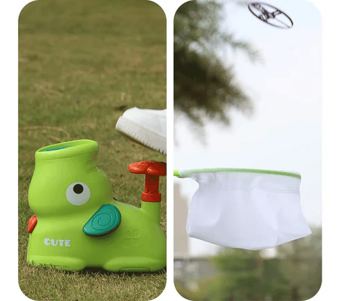 Thrilling Flying Disc launching toy for kids