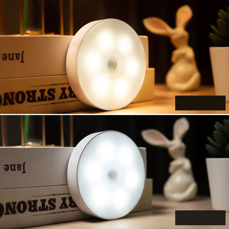 Motion Sensor Wireless LED Night Lights USB Rechargeable