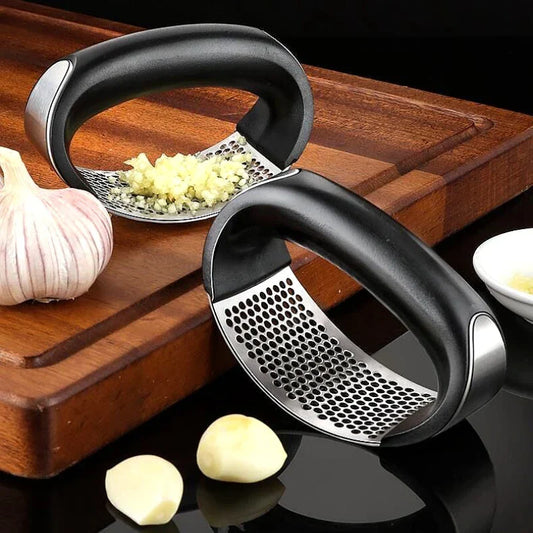 Stainless Steel Garlic Press Crusher Manual Garlic Mincer Chopping