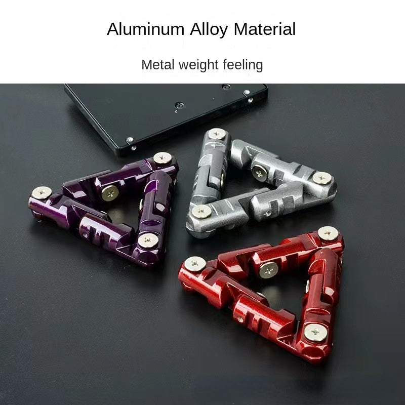 Infinite Flip Chain Fidget Toys Stress Relief s Metal Alloy Massage Bracelet Creative Fingertip