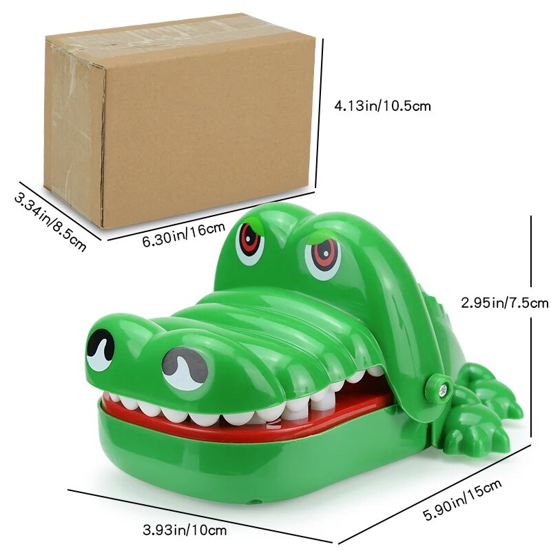 Crocodile Teeth Toys For Kids Alligator Biting Finger Dentist Games.